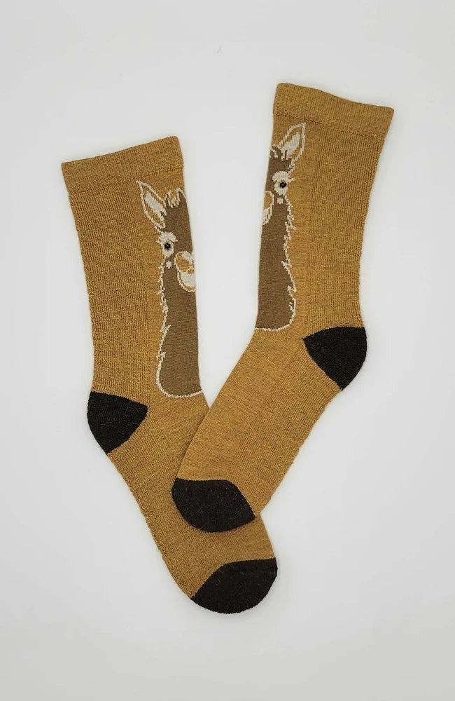 Alpaca Face | Alpaca Socks | Light Cushion