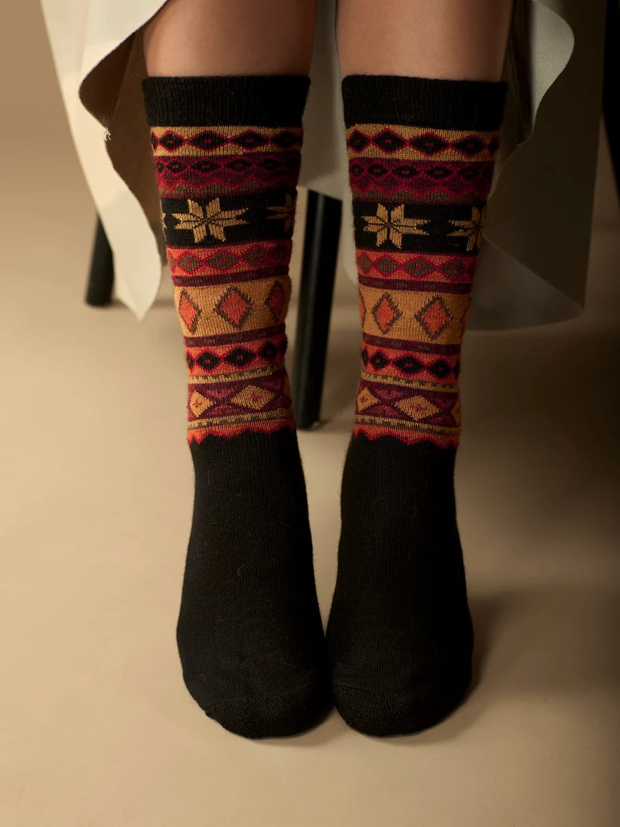 Alpaca Socks | Light Cushion Socks | Crew Socks