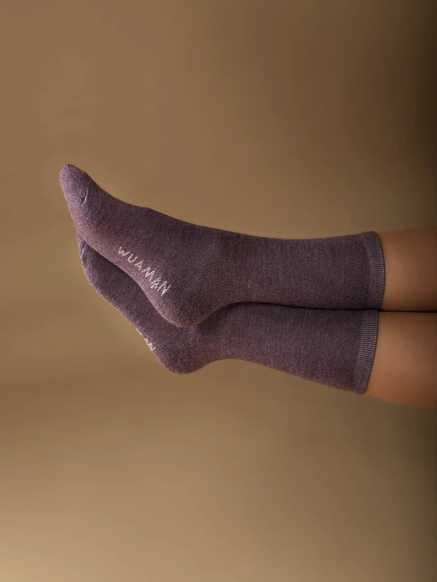 Solid Color | Alpaca Socks | Light Cushion