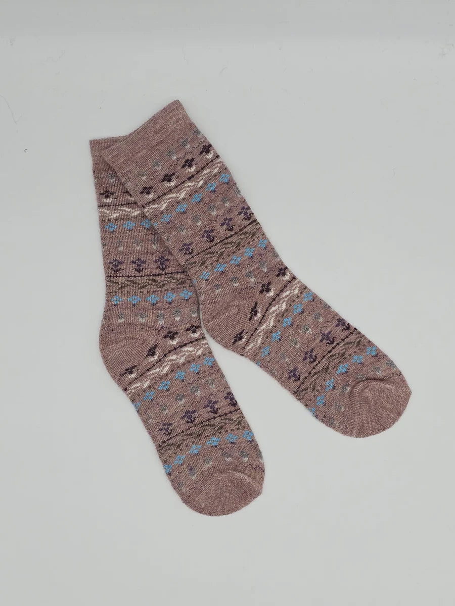 Alpaca Socks | Light Cushion Socks | Crew Socks